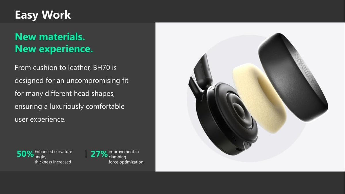 Yealink BH70 Mono UC USB-C Wireless Headset — product image 7