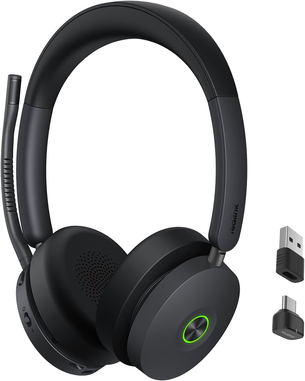 Yealink BH74 Microsoft Teams Wireless Bluetooth Headset with USB Adapter