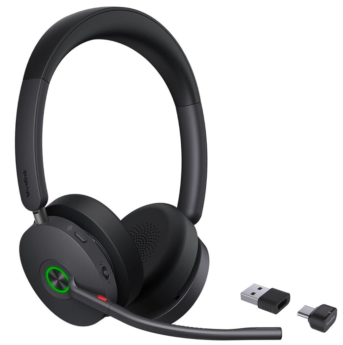 Yealink BH74 UC Wireless Bluetooth Headset with USB Adapter