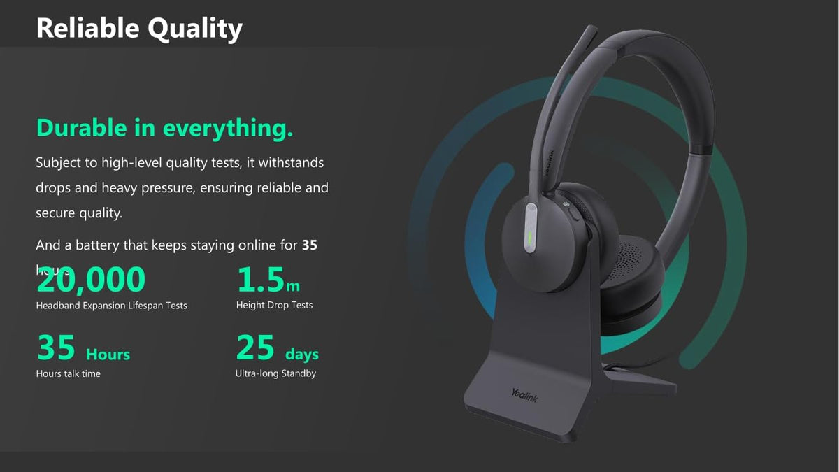 Yealink BH70 Dual Teams USB-C Wireless Headset — product image 8