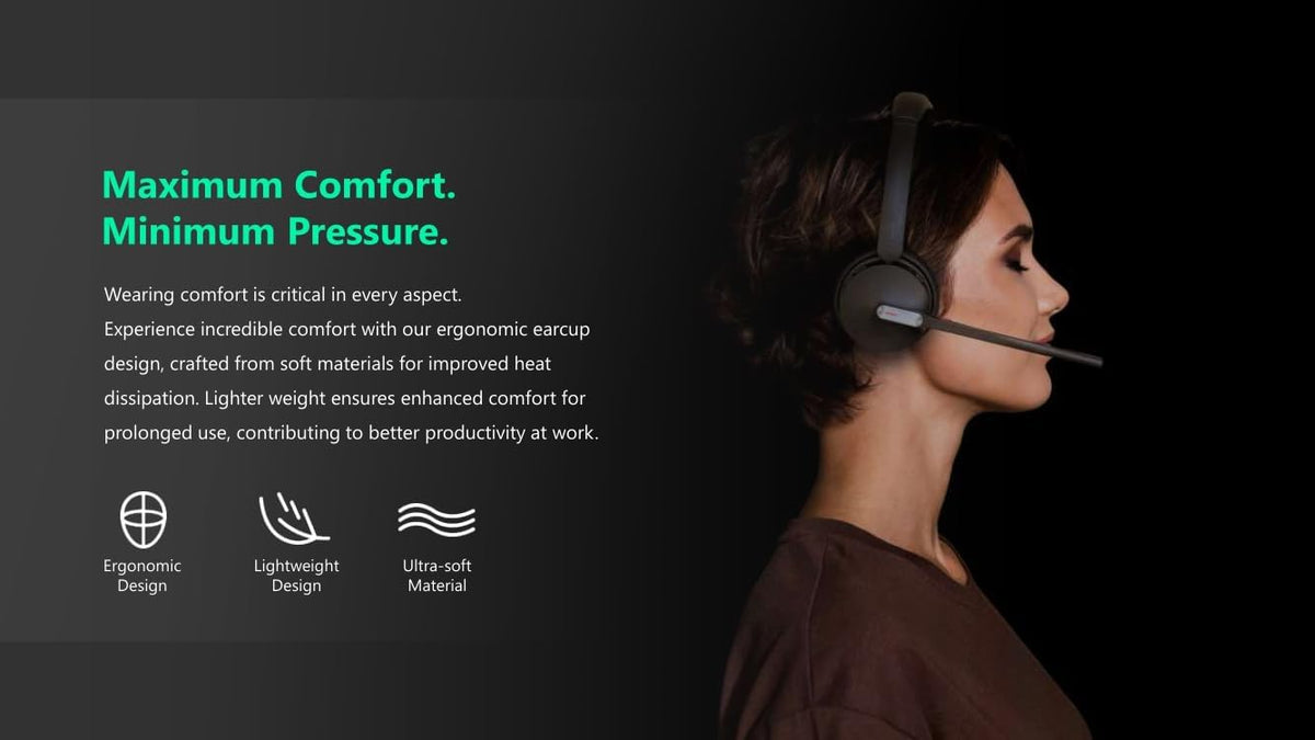 Yealink WH64 Dual UC DECT & Bluetooth Wireless Headset — product image 8