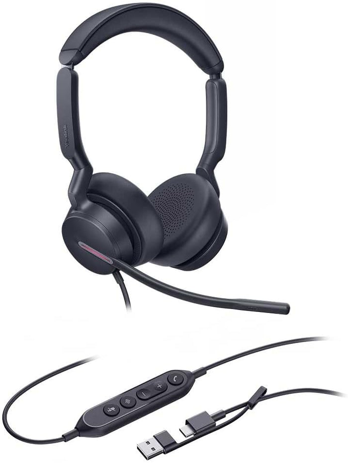 Yealink UH46 Dual Teams USB Wired Stereo Headset