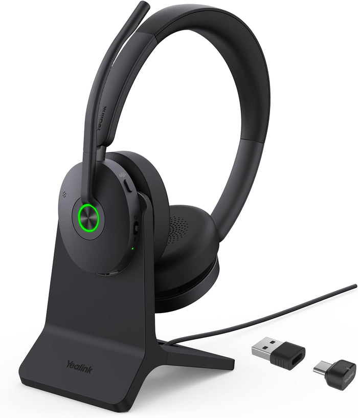 Yealink BH74 Microsoft Teams Wireless Headset with Charging Stand