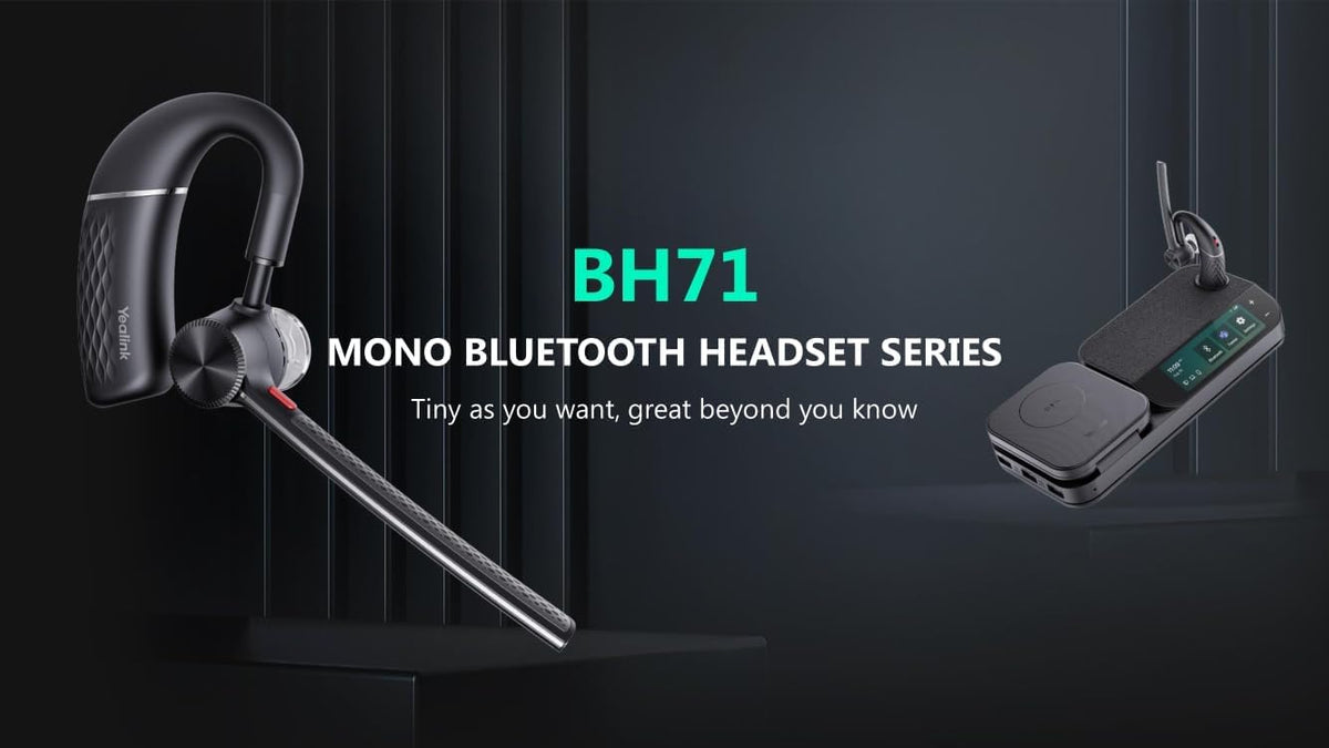 Yealink BH71 Mono Bluetooth Wireless Business Headset — product image 5