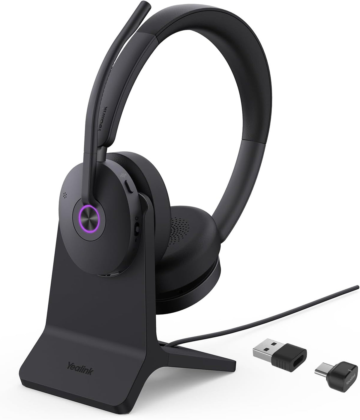 Yealink BH74 UC Wireless Headset with Charging Stand