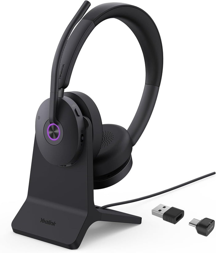 Yealink BH74 UC Wireless Headset with Charging Stand
