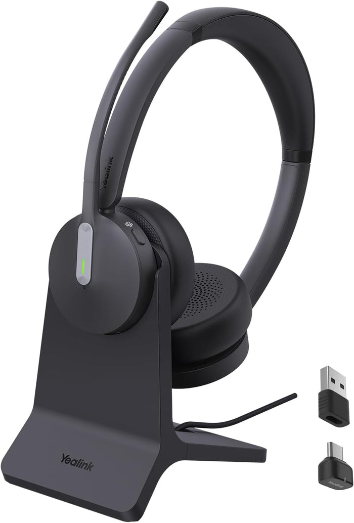 Yealink BH70 Dual Microsoft Teams Wireless Headset with USB-C Adapter