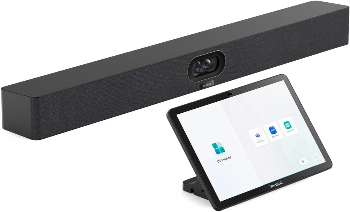 Yealink MeetingBar A40 Android Video Collaboration Bar with CTP25 Touch Console for Meeting Rooms