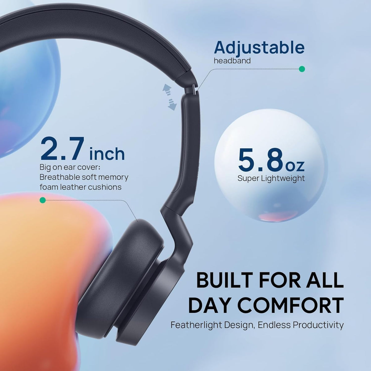 Yealink UH46 Dual Teams USB Wired Stereo Headset — product image 8