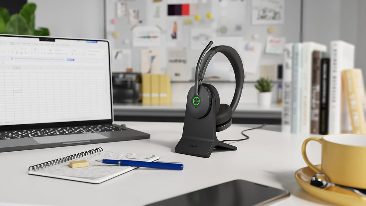 Yealink BH74 Teams Wireless Headset with Charging Stand — product image 2