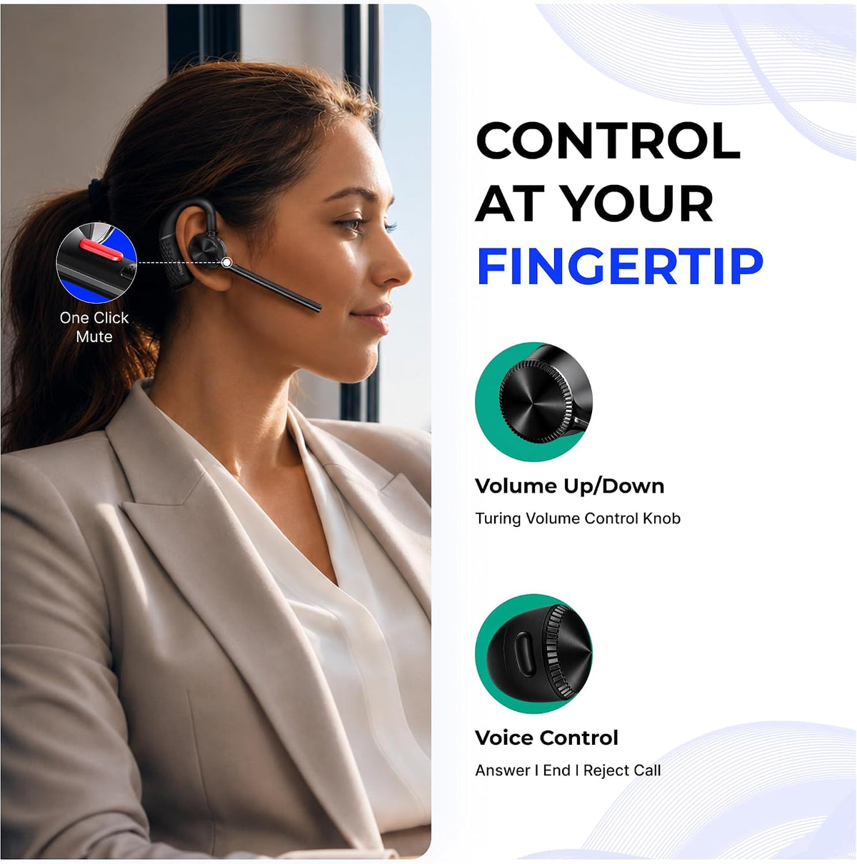 Yealink BH71 Workstation Pro Teams Certified Speaker and On Ear Bluetooth — product image 4