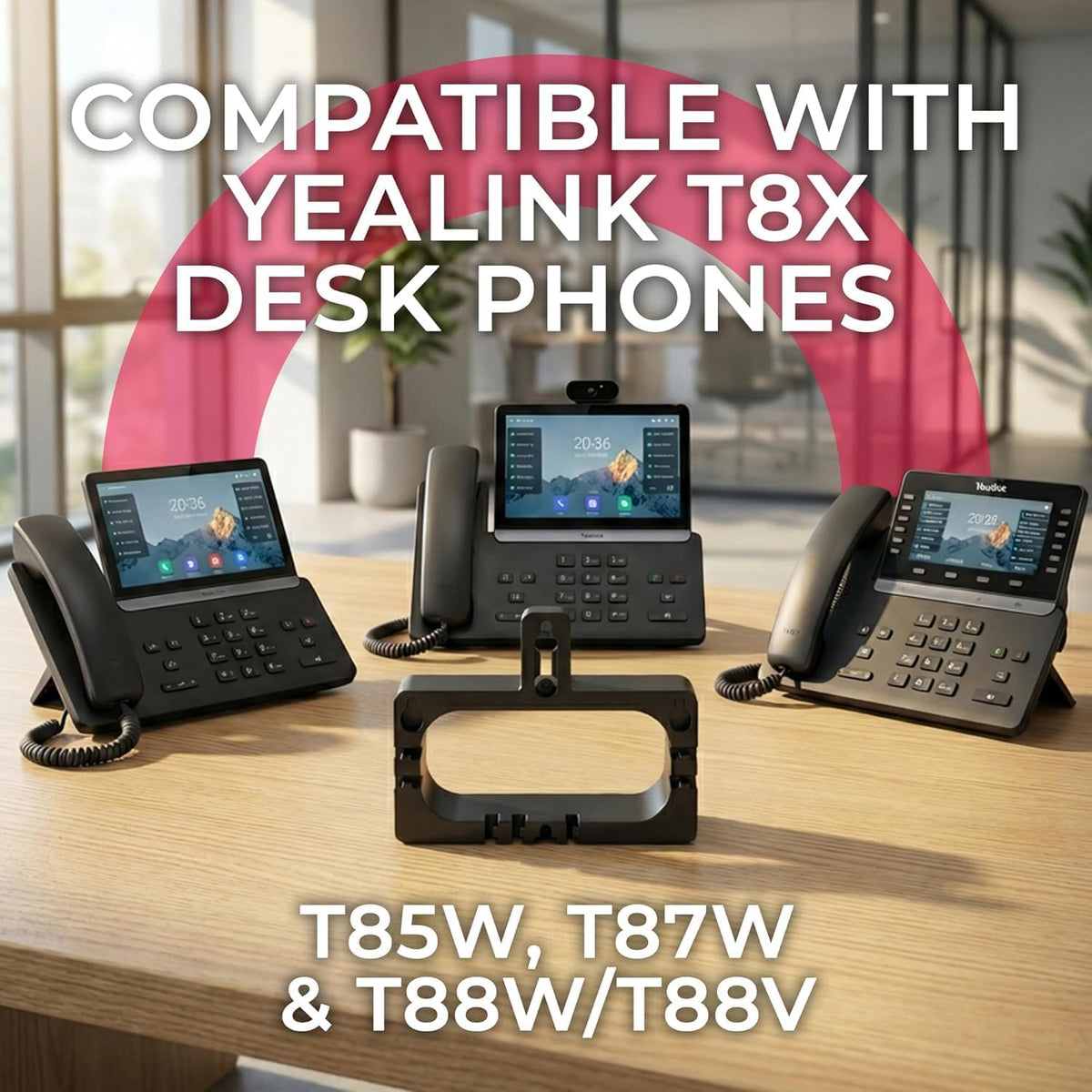 Yealink Wall Mount Bracket for T8 Series IP Phones — product image 6