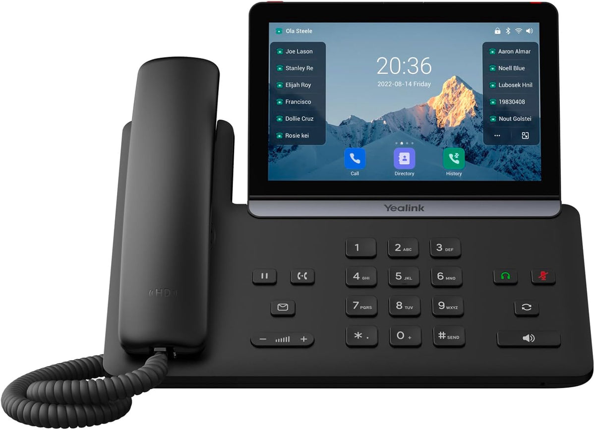 Yealink T88W Premium Wireless SIP IP Phone for Business Communication