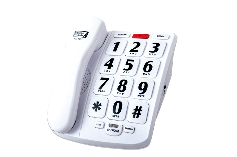 Future Call FC-1031 big-button phone with hands-free speakerphone